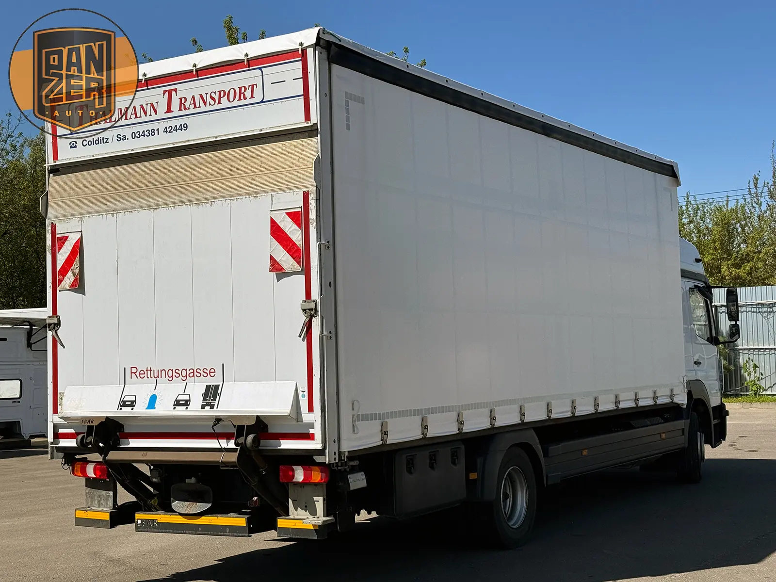 Mercedes-Benz Atego 1230, 2018 год, штора 50 м3, гидроборт, 2 спальника 9