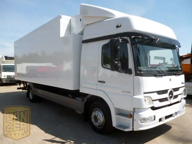 Mercedes Atego 1229L, реф 41м3, ворота+гидролифт, спальник - фото 8