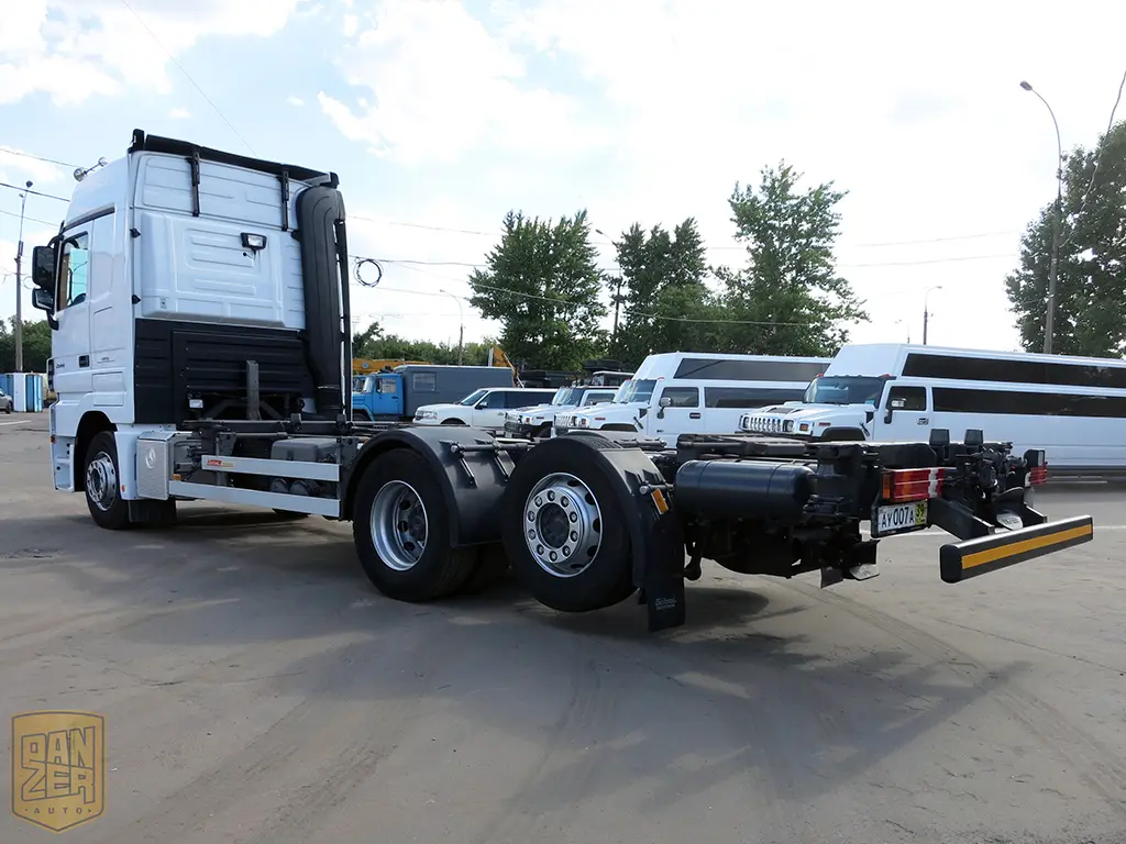 Mercedes Actros 2544 LL, 6х2 шасси-контейнеровоз БДФ - фото