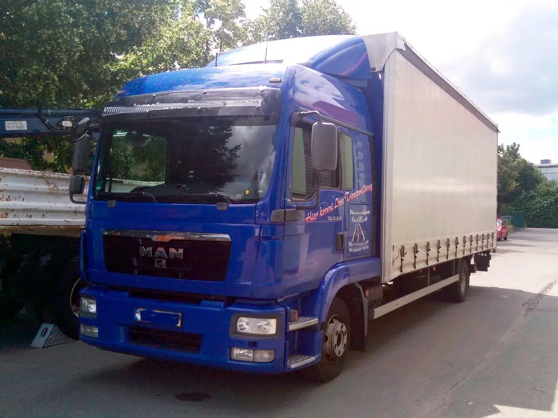 MAN TGL 12.250 BL, 2013г, штора 50м3, гидролифт, 2 спальника - фото