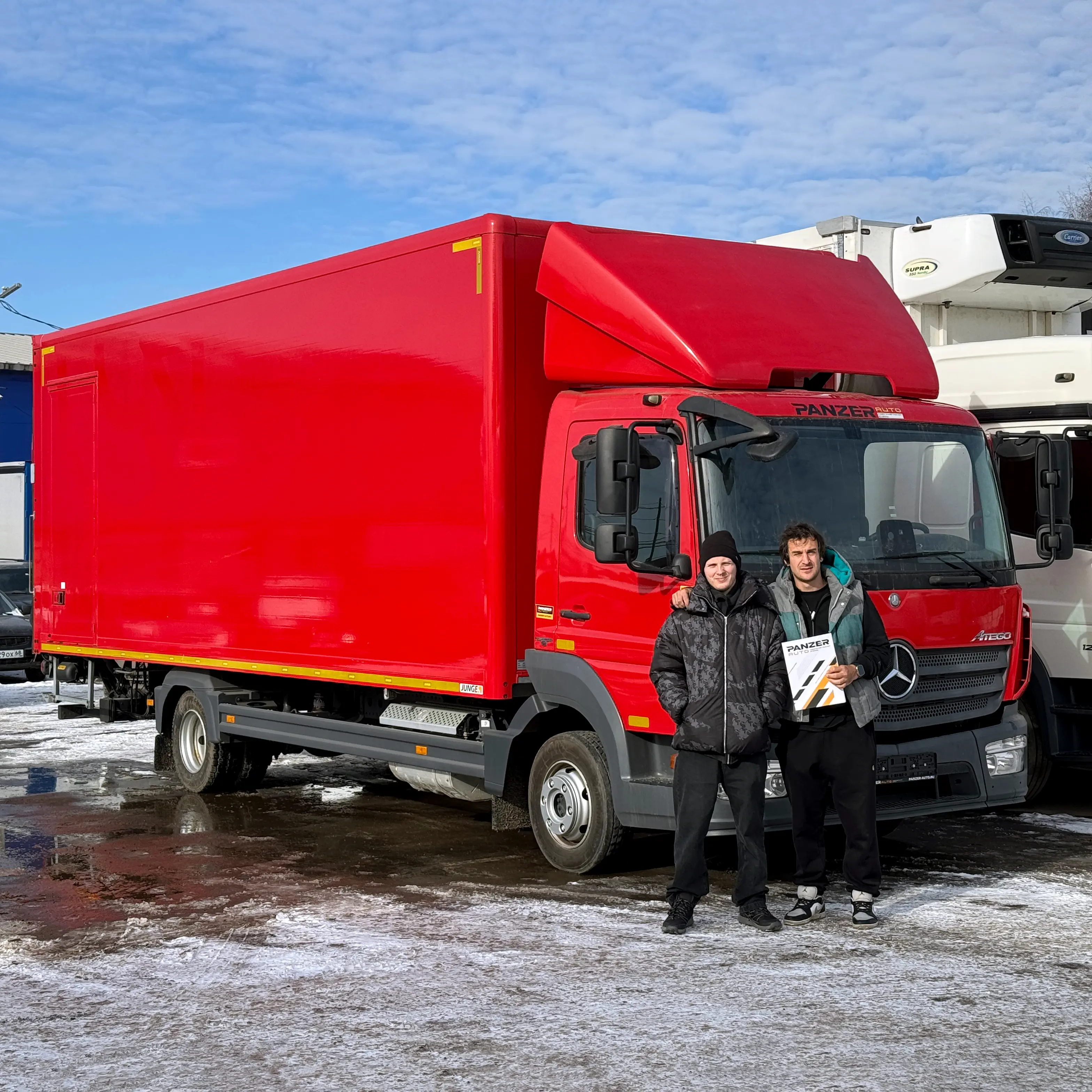 Фотография покупателя Mercedes Atego 821 фургон, г. Москва - регион отгрузки