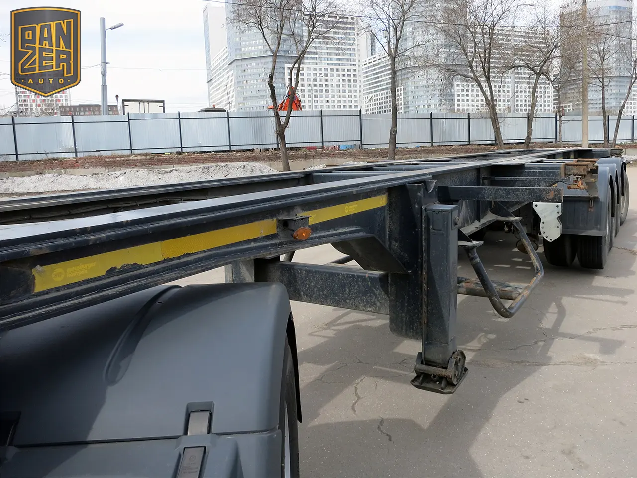 Полуприцеп контейнеровоз, 4 оси, Meusburger SW-480, 2012 год - фото 18