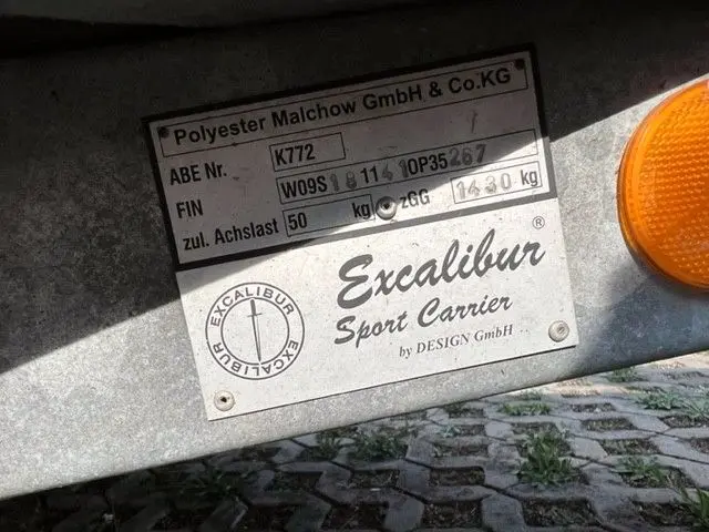 Прицеп для квадроцикла Excalibur - 2002. Без пробега по РФ. - фото 13