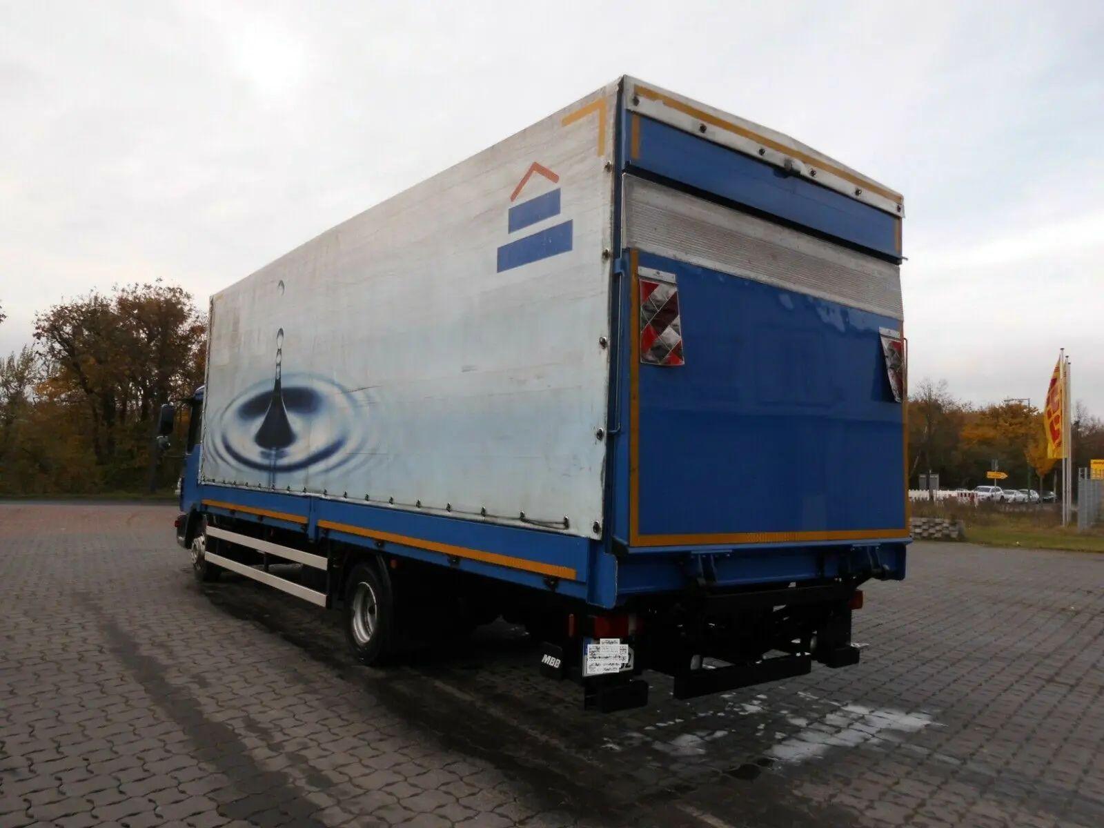 MAN TGL 8.180 BL, борт-тент 7.2 м, гидролифт, без пробега по РФ - фото 6