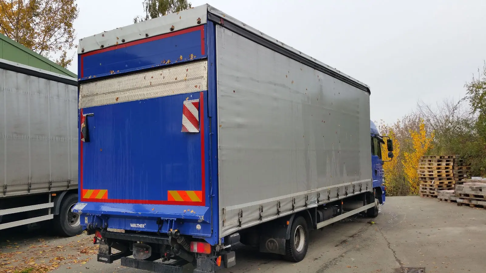 МАН ТГЛ 12.250, штора, все загрузки, длина 7.3м, гидролифт, без пробега по РФ - фото