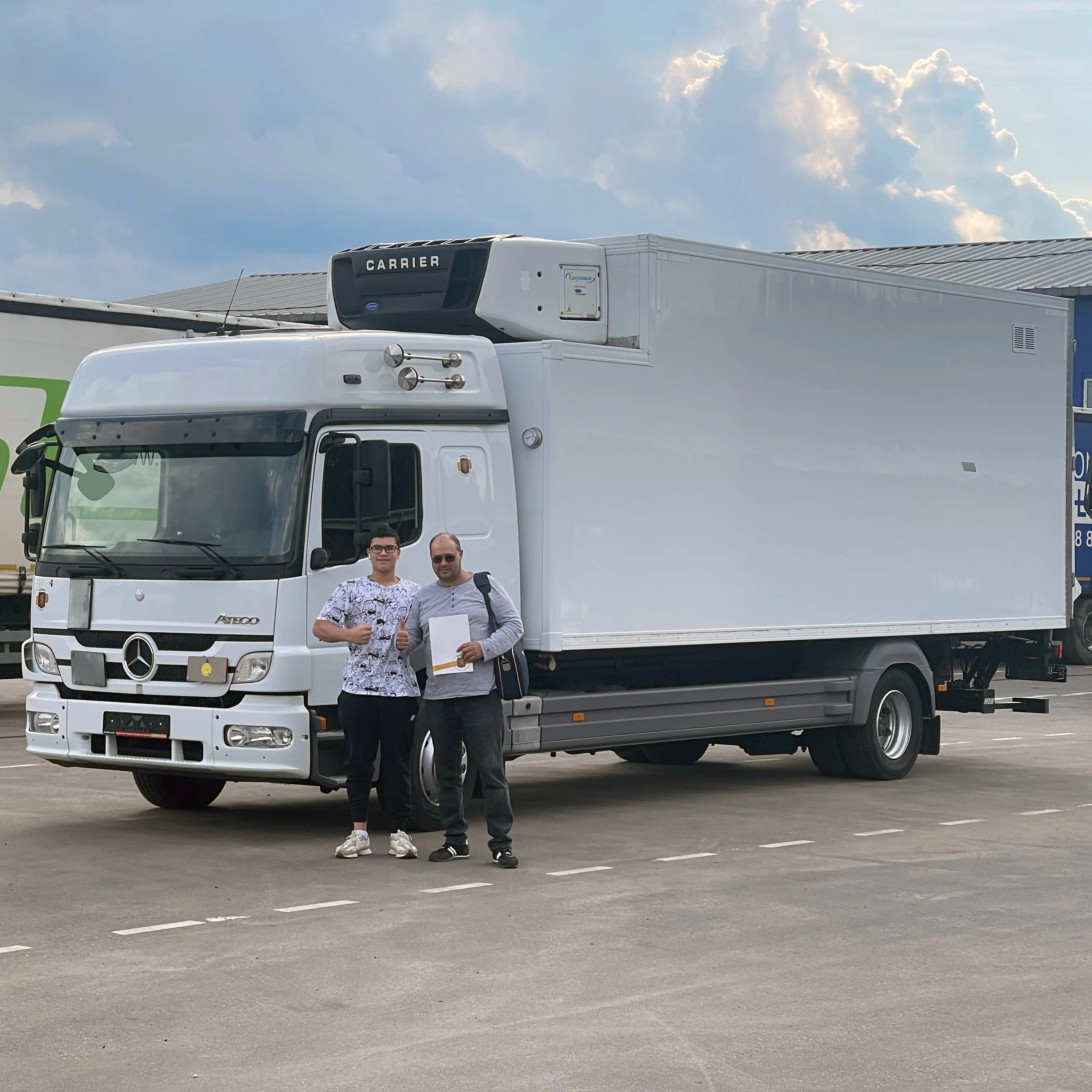 Фотография покупателя Mercedes Atego 1229 рефрижератор, Республика Дагестан - регион отгрузки