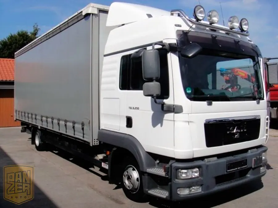 MAN TGL 8.250 BL, 2012г, штора 46м3, г/п 5 тонн, 2 спальника - фото 5