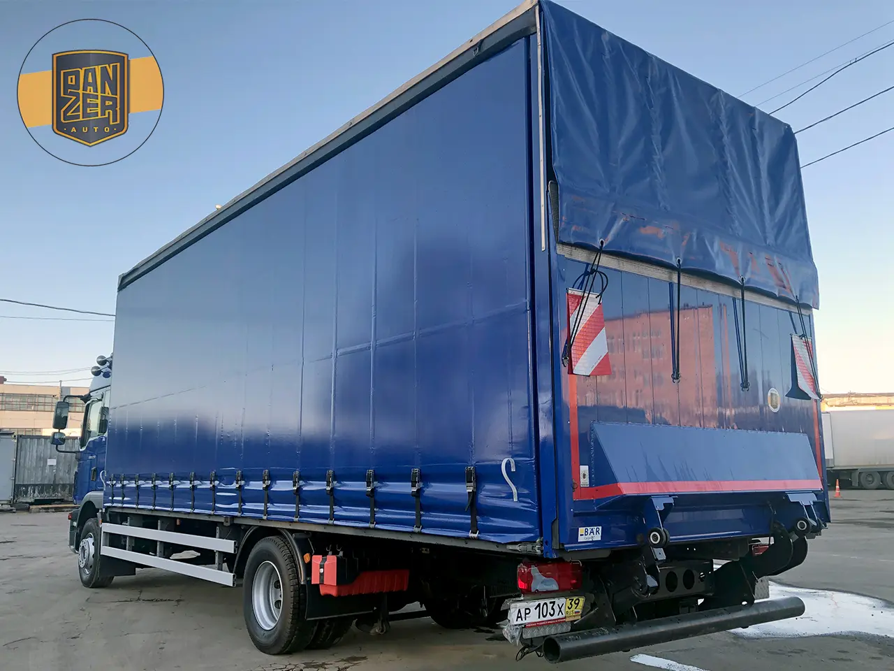 MAN TGM 12.250, 2013 год, штора 51 куб с гидролифтом - фото 9
