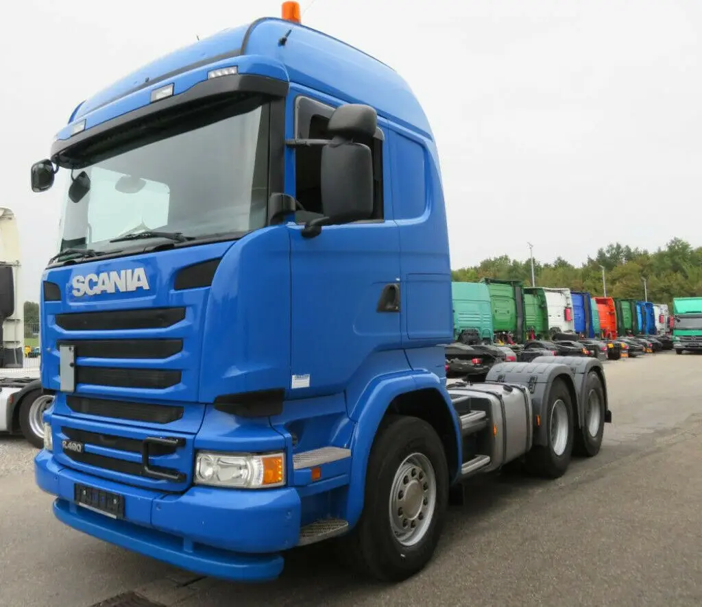 Тягач Scania R 490, 6х4, кабина Highline, КПП Opticruise, гидравлика, без пробега по РФ - фото-детальных 8