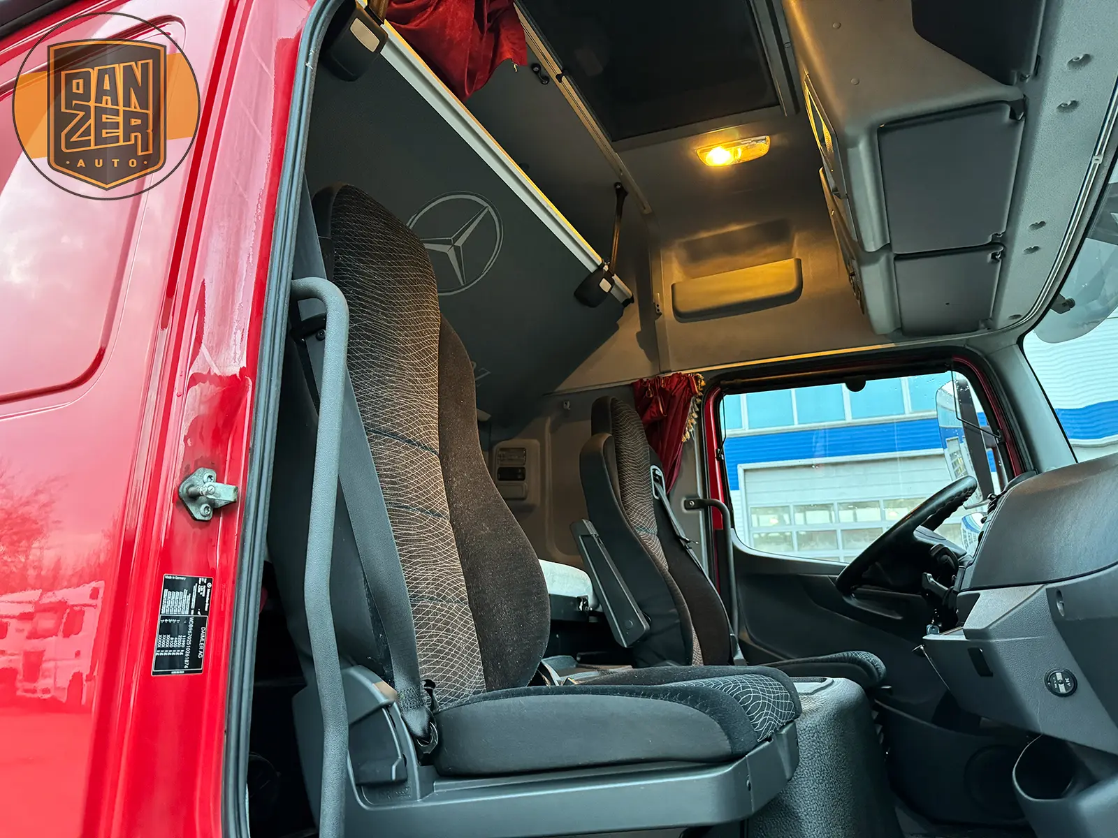 Mercedes Atego 1223, 2018 год, штора-борт 44 м3, гидроборт купить из Германии 5