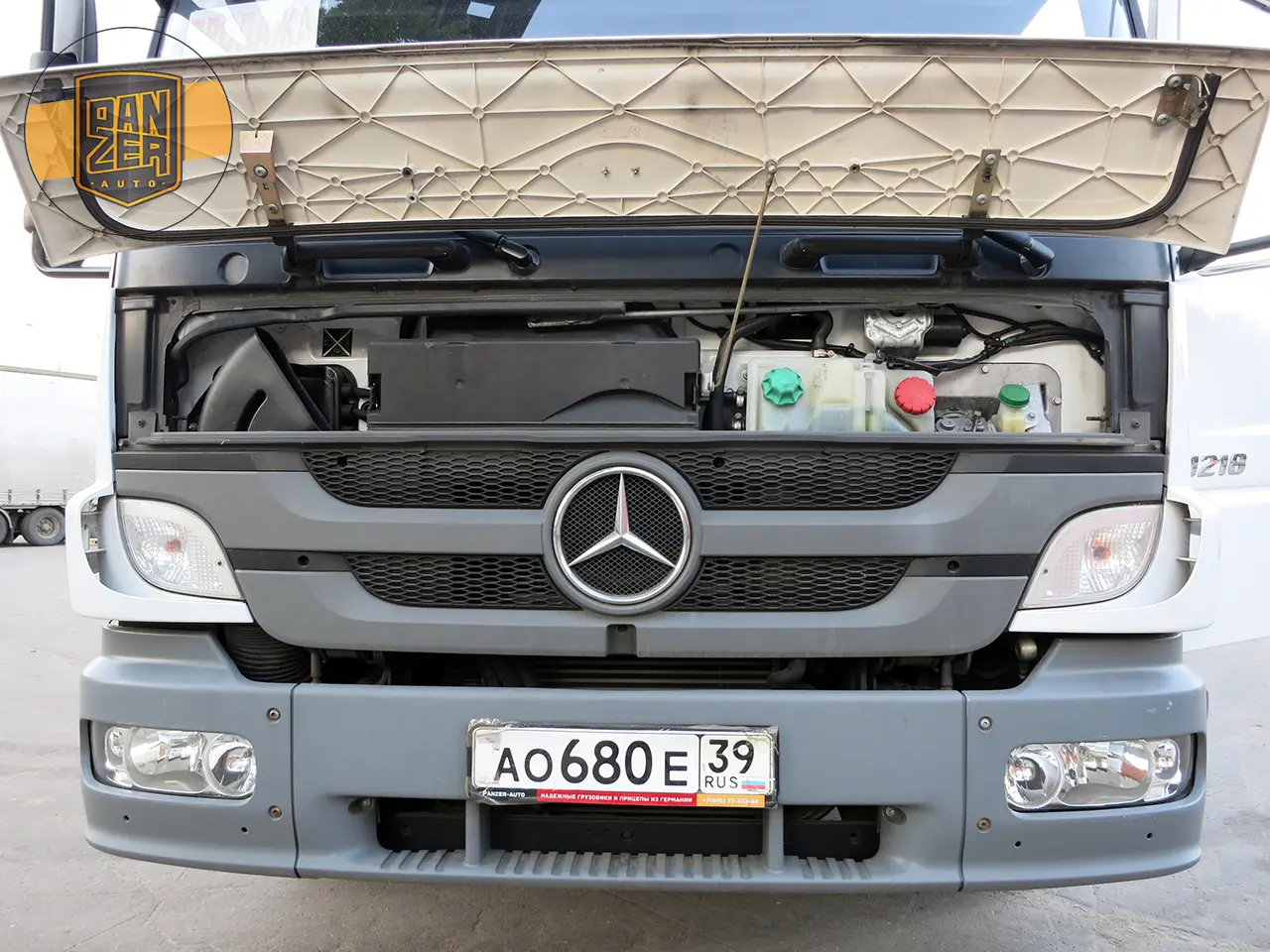 Mercedes Atego 1218 L, изотермический фургон 8.2м, 2011 г, гидроборт - фото 19