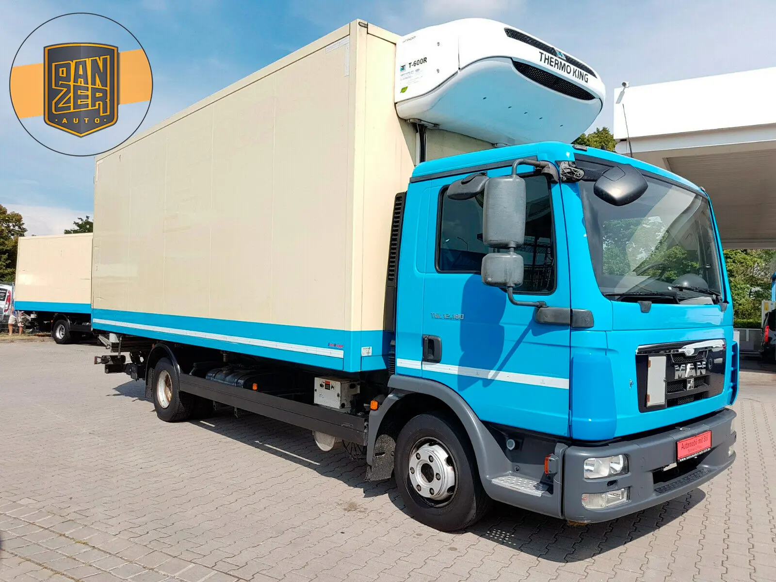 MAN TGL 12.180 BL, рефрижератор 36 м3, гидролифт, установка Thermoking, без пробега по РФ - фото