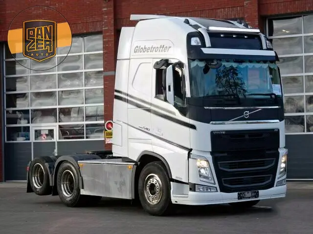 Тягач Volvo FH 540, 6х2, Globetrotter XL, двускатный ленивец сзади, без пробега по РФ - фото-детальных
