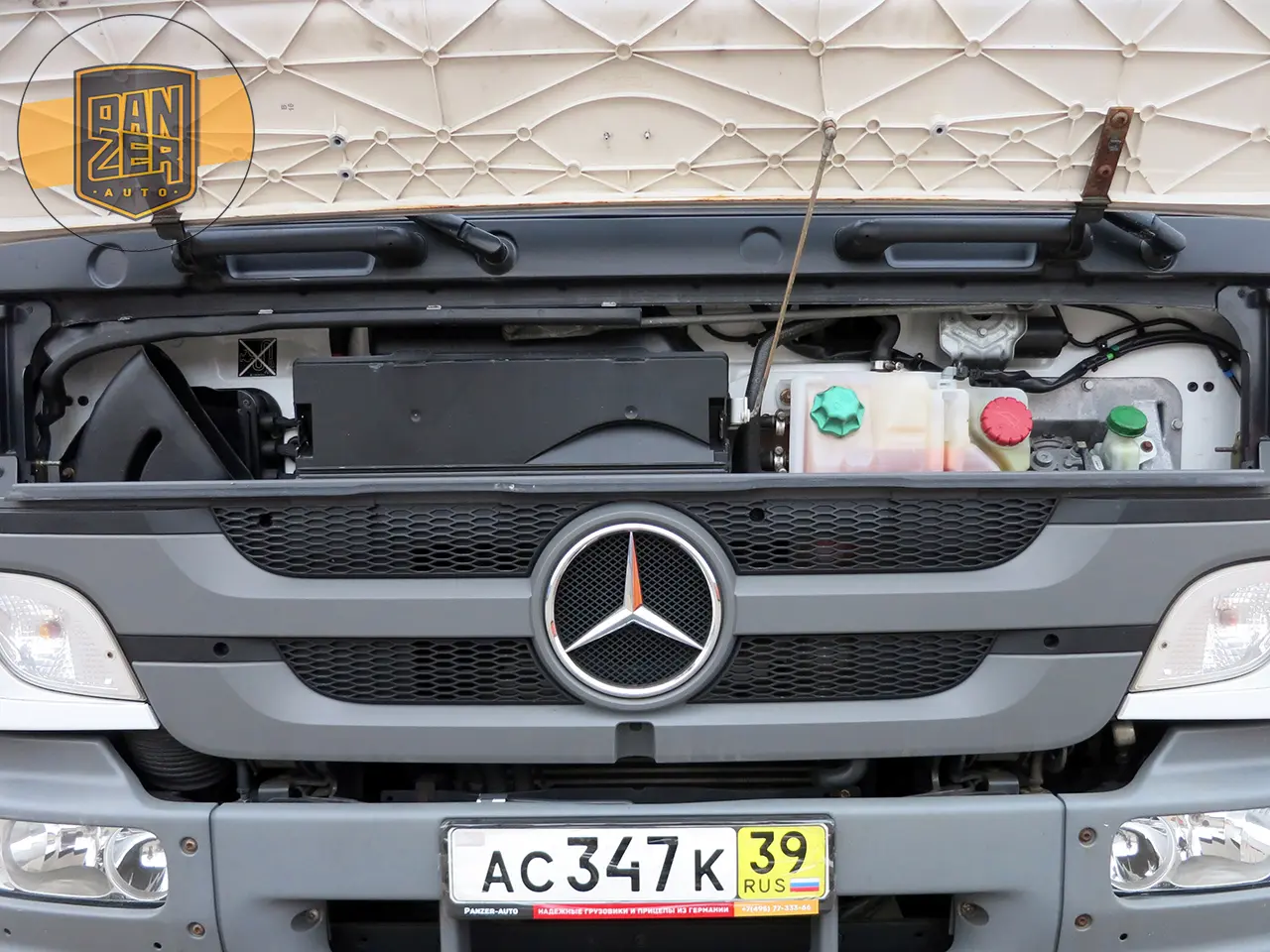 Mercedes Atego 818 L, изотермический фургон 7.3 м, 2012 г, гидроборт - фото 18