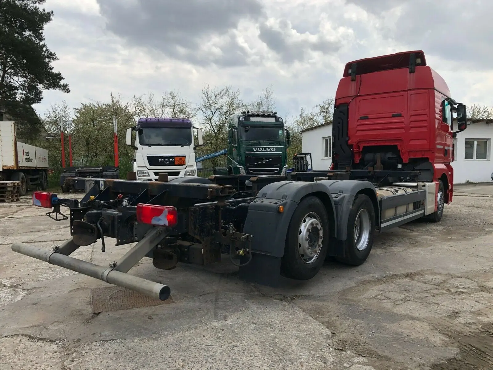 MAN TGX 26.440 из Германии, отличное шасси под сельхозник, 2014 год, механическая КПП, г/п 16т - фото