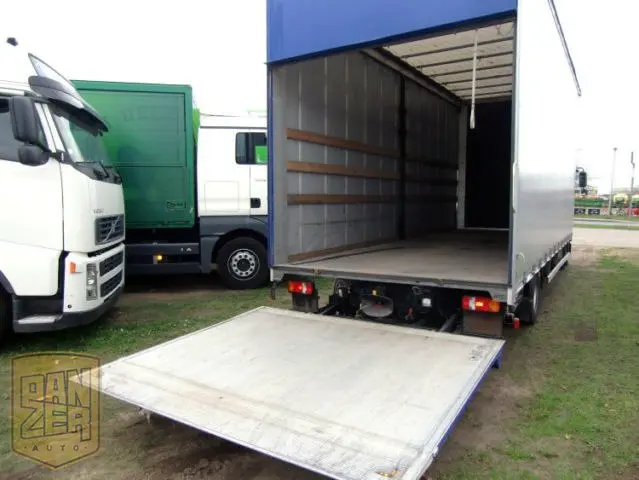MAN TGL 12.250 L, штора 54 м3, кузов 7.2м, гидролифт, 2 спальника, автономка, кондиционер - фото 4
