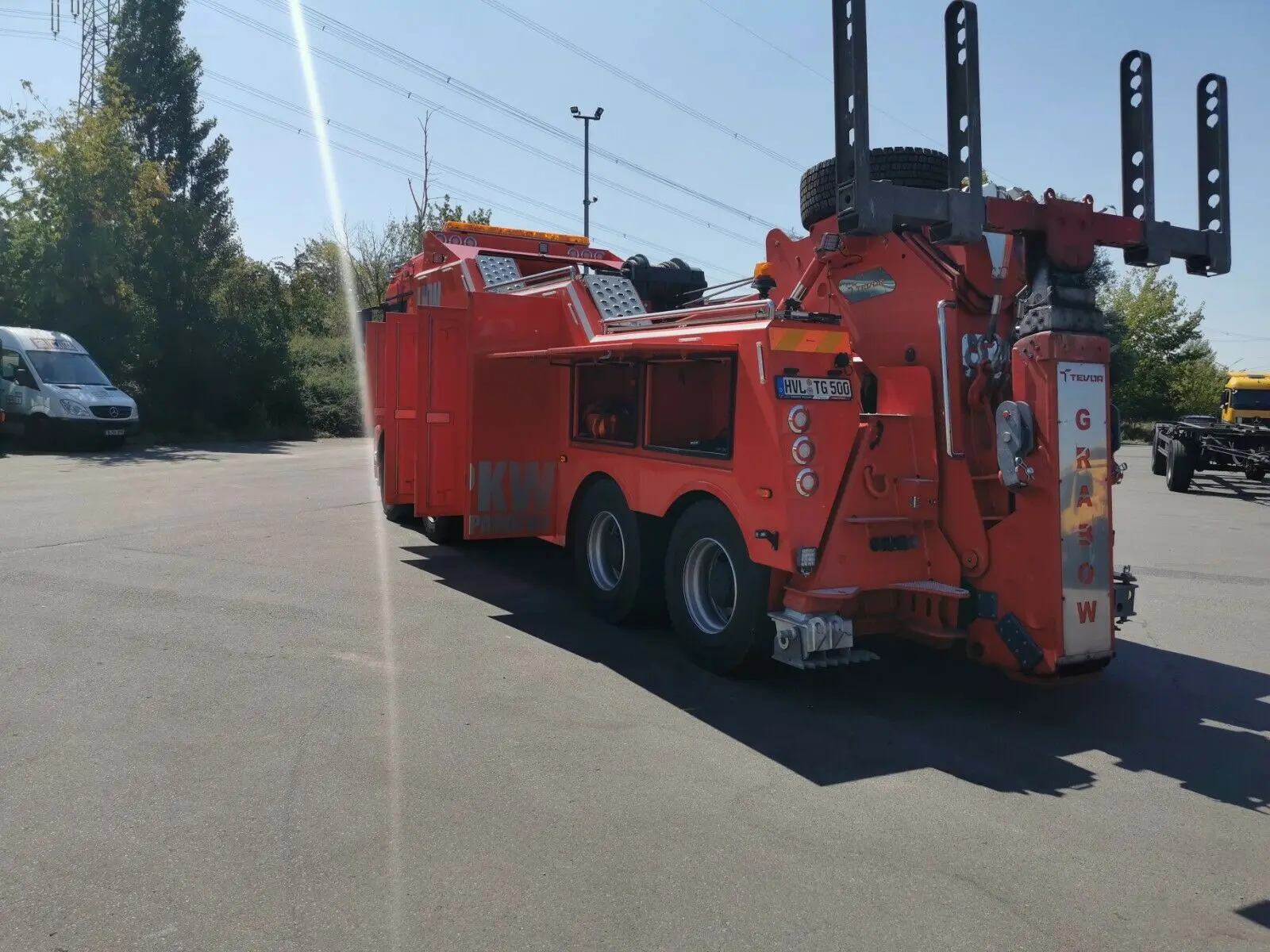 Грузовой эвакуатор автобусов, грузовиков и спецтехники MAN TGS 41.500, состояние нового - фото 7