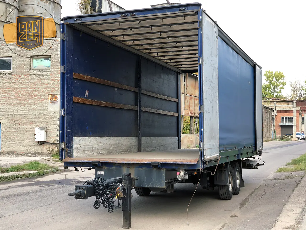 Прицеп тандем Wilken со сквозной загрузкой, 2010 год, шторно-бортовой 48 кубов - фото 8