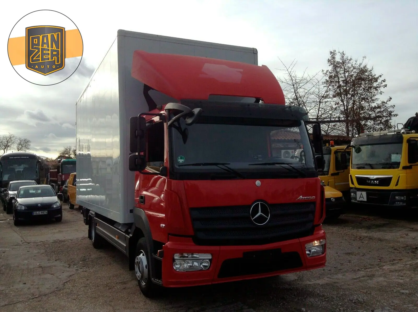 Mercedes Atego 816 L, 10/2014 год, высокий фургон на 40 кубов, гидролифт, без пробега по РФ - фото