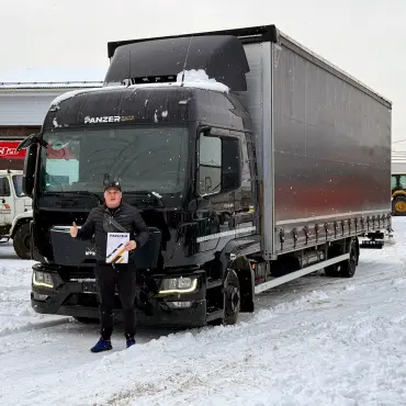 Фотография покупателя MAN TGL 12.250 шторный, Великий Новгород - регион отгрузки