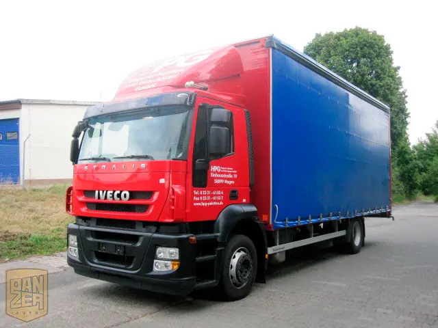 Iveco STRALIS 190S45, 56м3 штора, 10-тонник, 2011г, макс. комплектация - фото 5