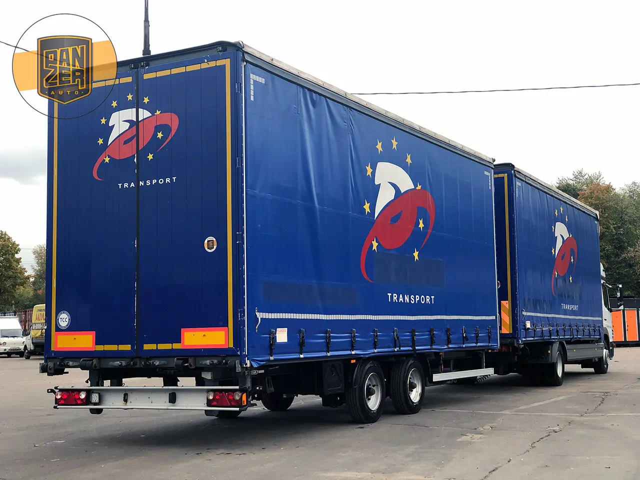 Mercedes Atego 1229, автопоезд 120 м3, 2013г, сквозная загрузка, г/п 12т - фото 21
