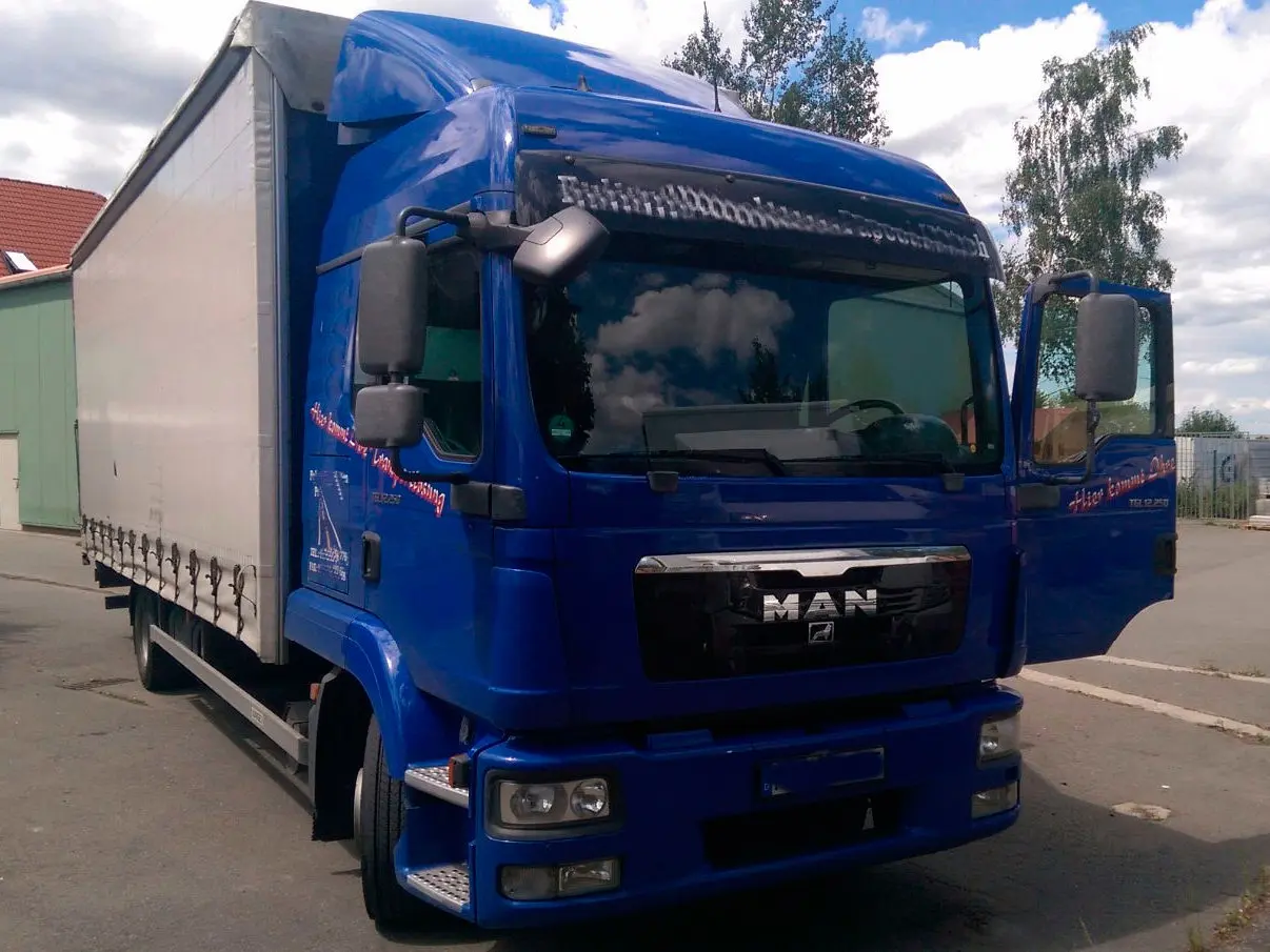 MAN TGL 12.250 BL, 2013г, штора 50м3, гидролифт, 2 спальника - фото 5