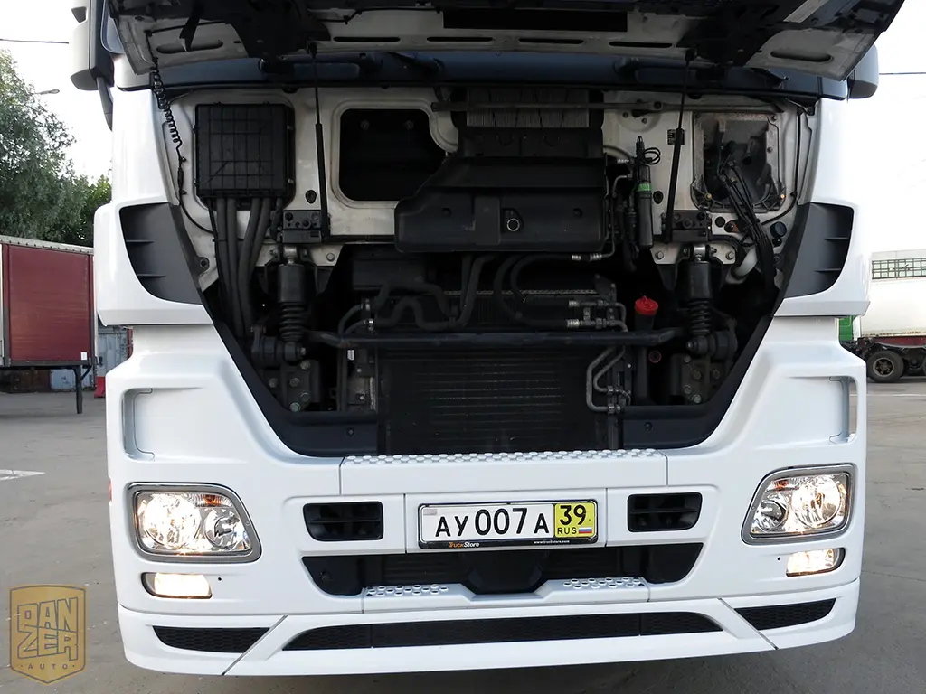 Mercedes Actros 2544 LL, 6х2 шасси-контейнеровоз БДФ - фото 10