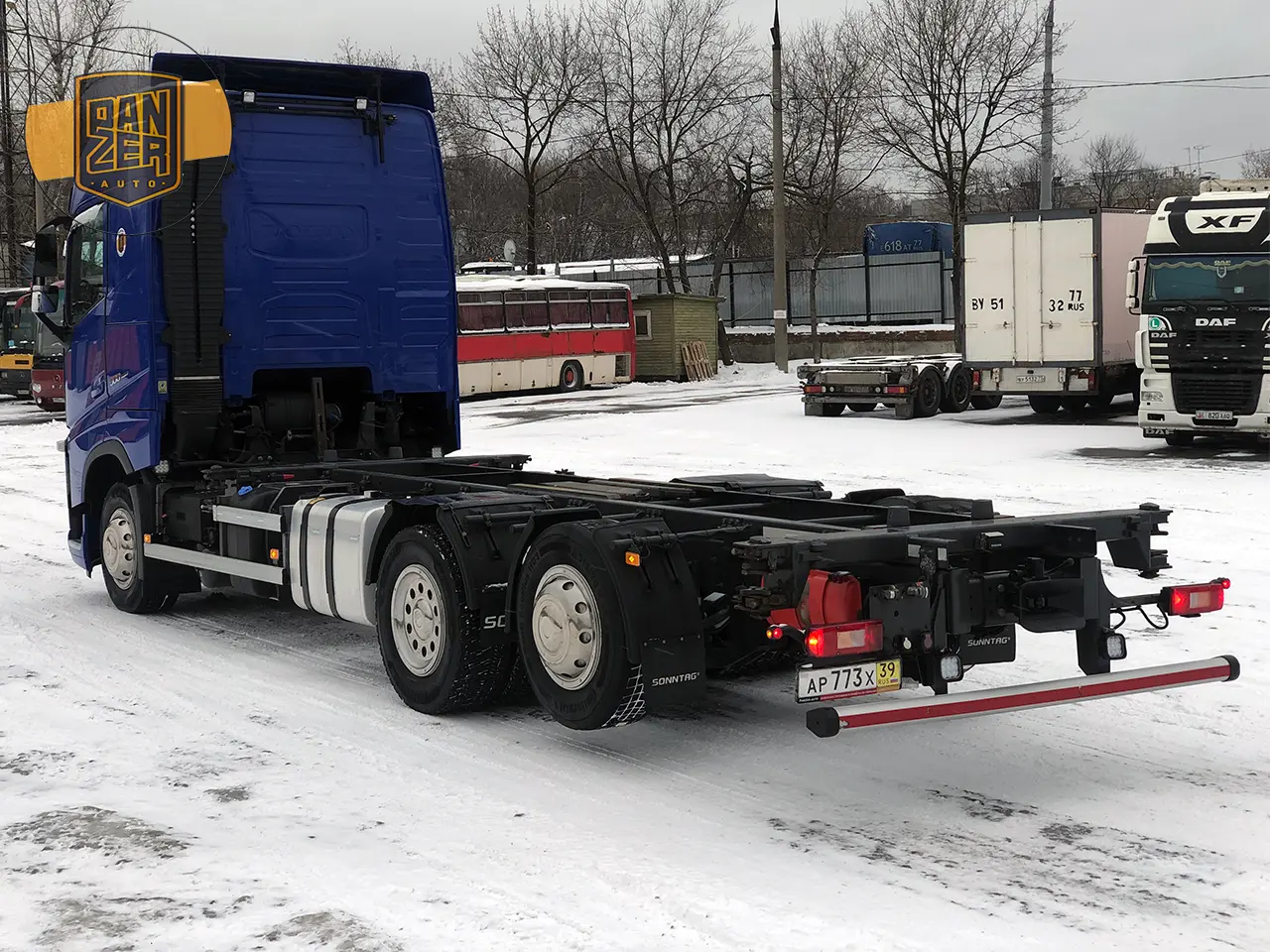 Volvo FH 500 BDF контейнеровоз, из Германии, 2017г, г/п 17т - фото 7