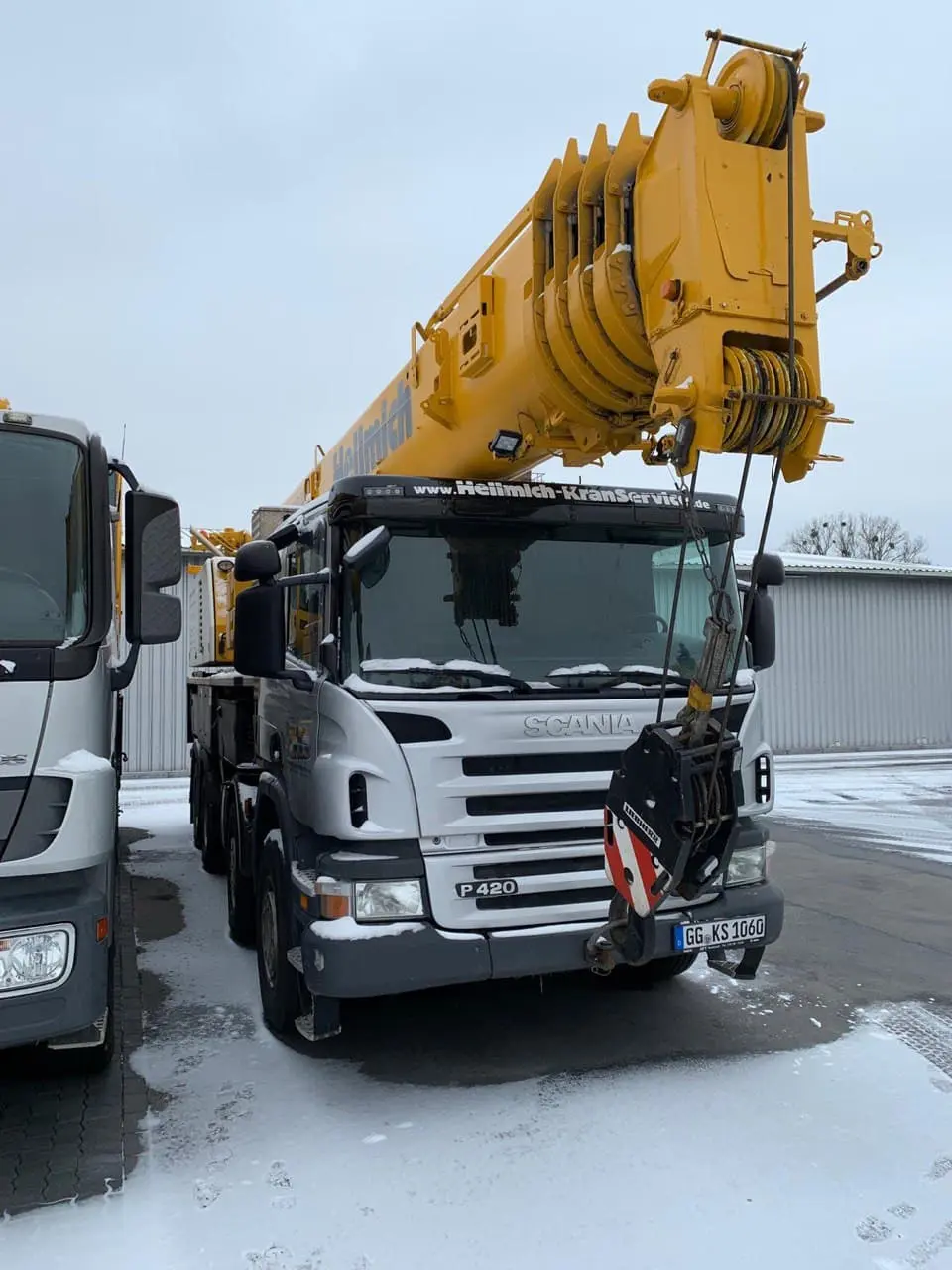 Автокран 60 тонн LIEBHERR LTF 1060-4.1 на шасси Scania P420, без пробега по РФ - фото 8