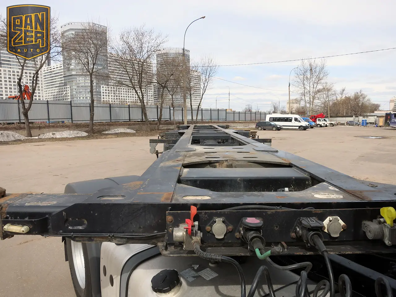 Полуприцеп контейнеровоз, 4 оси, Meusburger SW-480, 2012 год - фото 8
