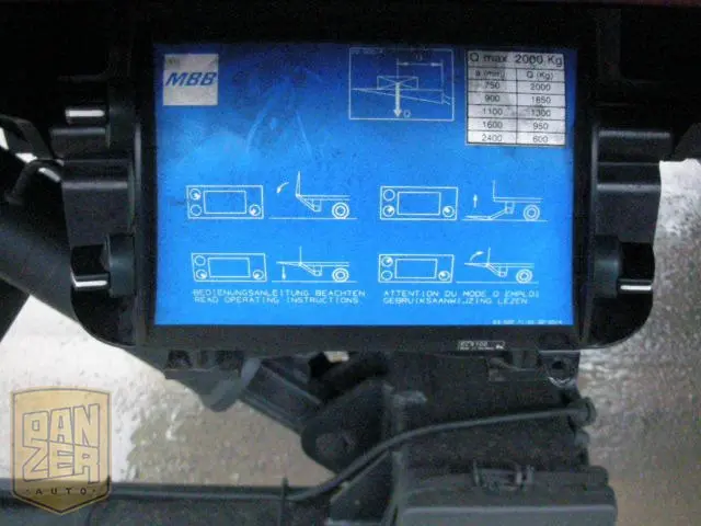 MAN TGM 18.290 L, штора 47м3, сдвижные крыша и бока, гидролифт MBB 2000 кг, спальник, кондиционер - фото 7