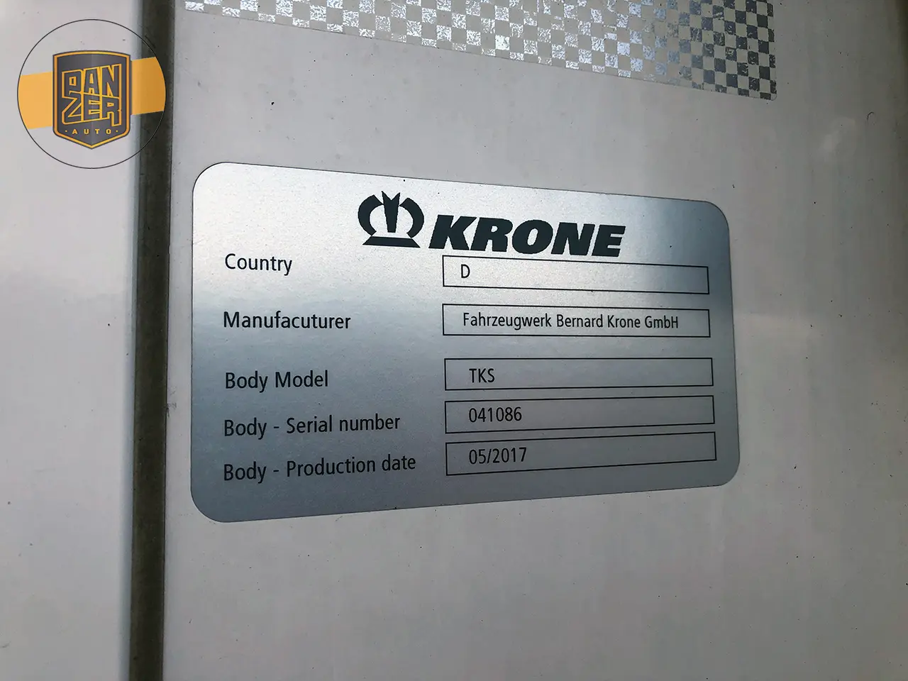 Krone SD, полуприцеп изотермический с ХОУ, 2017 год, работал на Европу - фото 19