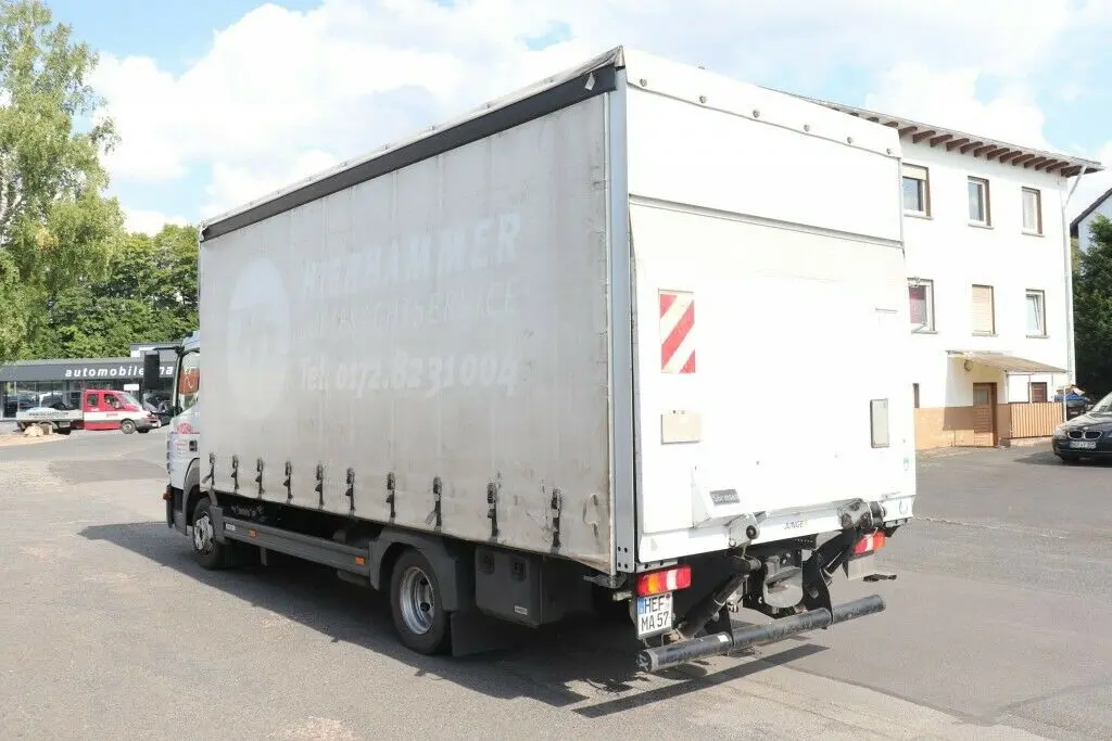 Mercedes Atego 818 L, 2015 год, штора 38 м3, гидроборт, верх сдвижной, без пробега по РФ - фото 8