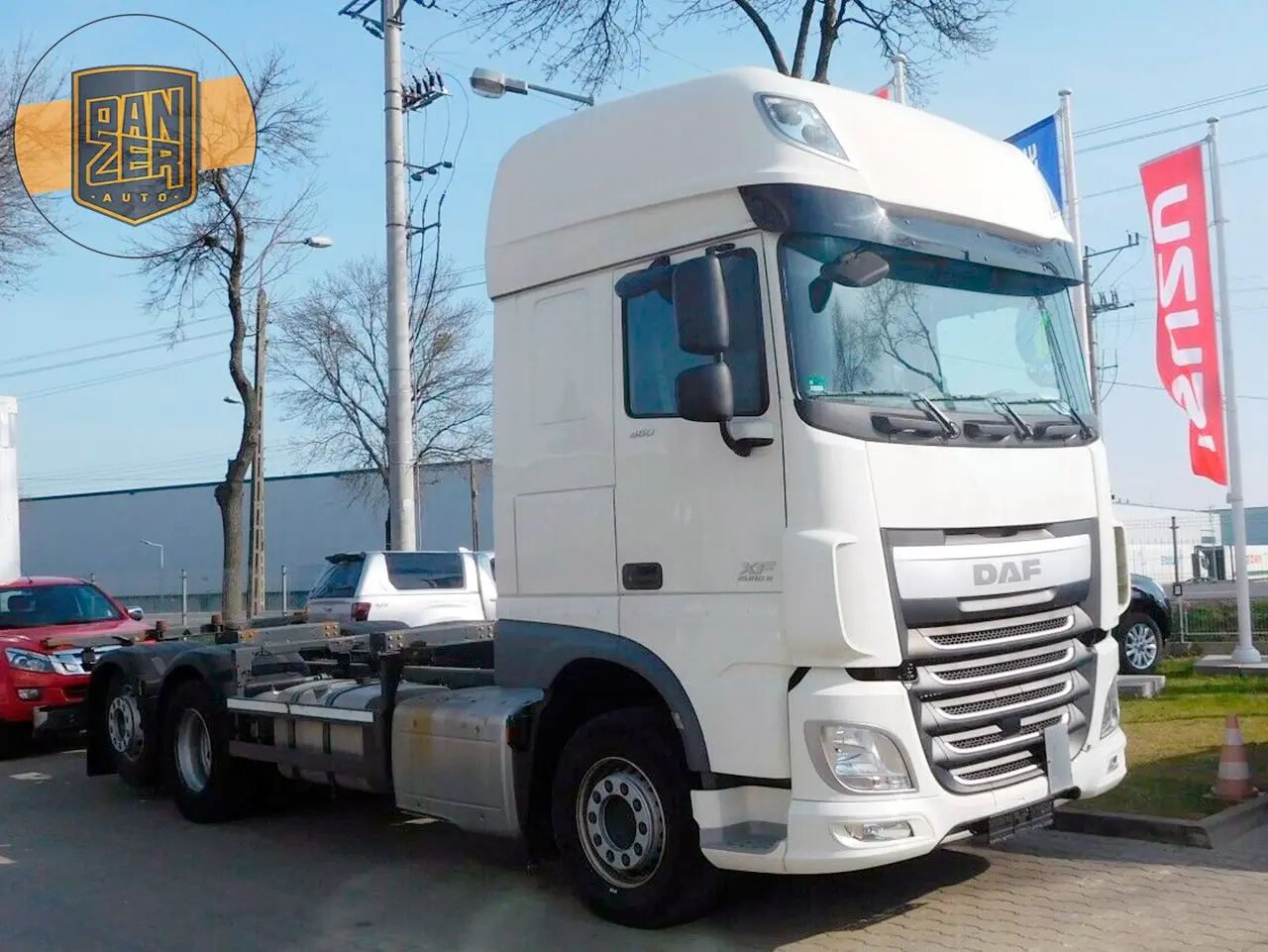 Контейнеровоз DAF XF 480 из Германии, 2018г, Super Space Cab, г/п 16т - фото
