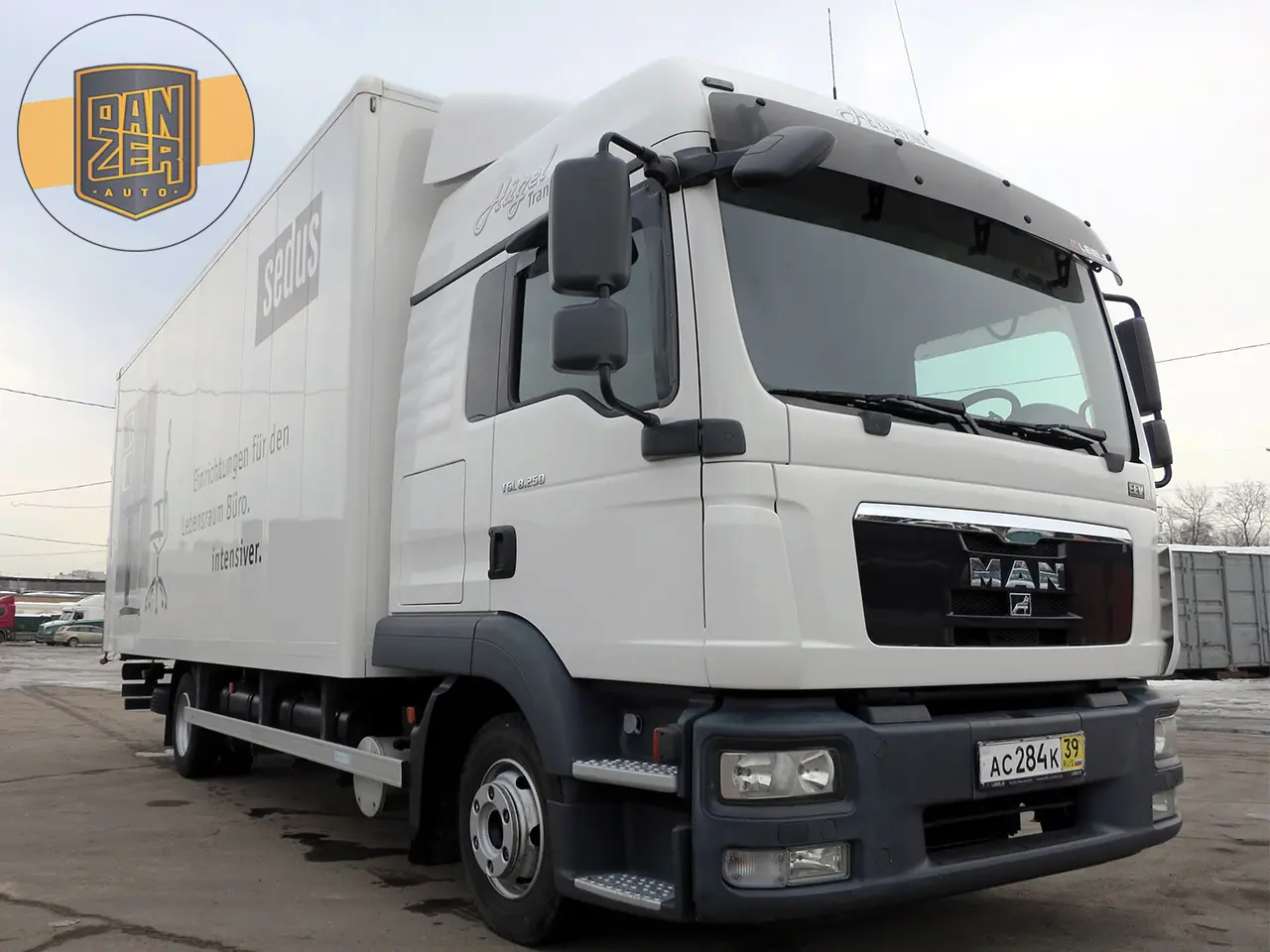 MAN TGL 8.250, фургон 43 м3, ворота, макс.комплектация - фото 8