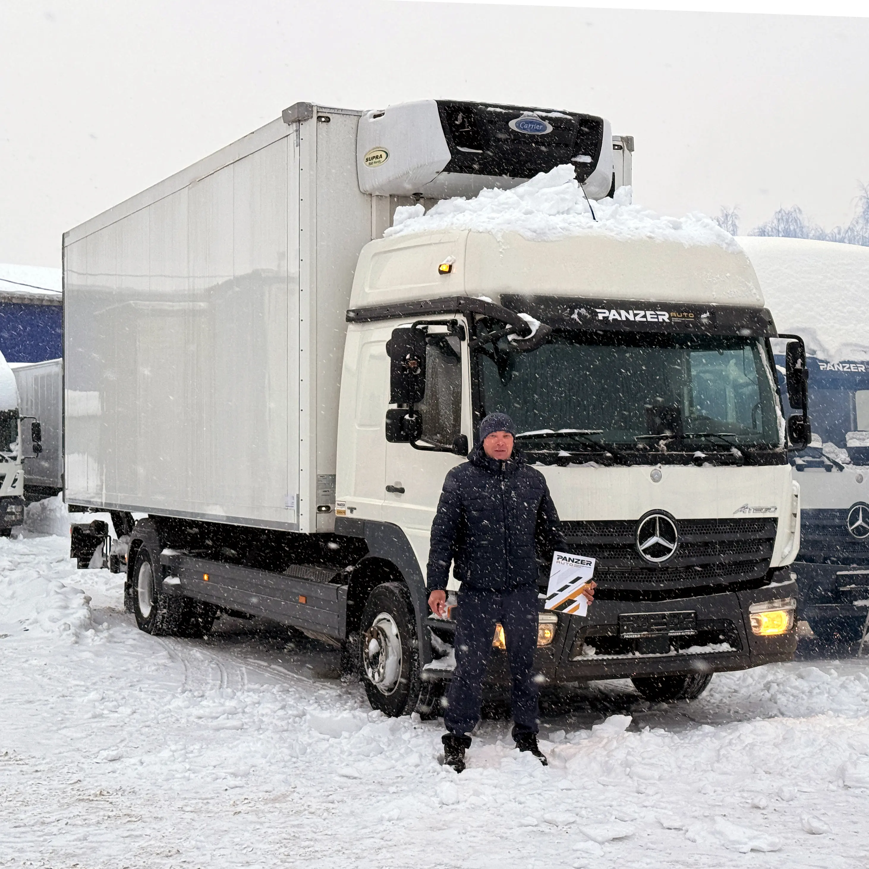 Фотография покупателя Mercedes Atego 1224 рефрижератор, Республика Мордовия - регион отгрузки
