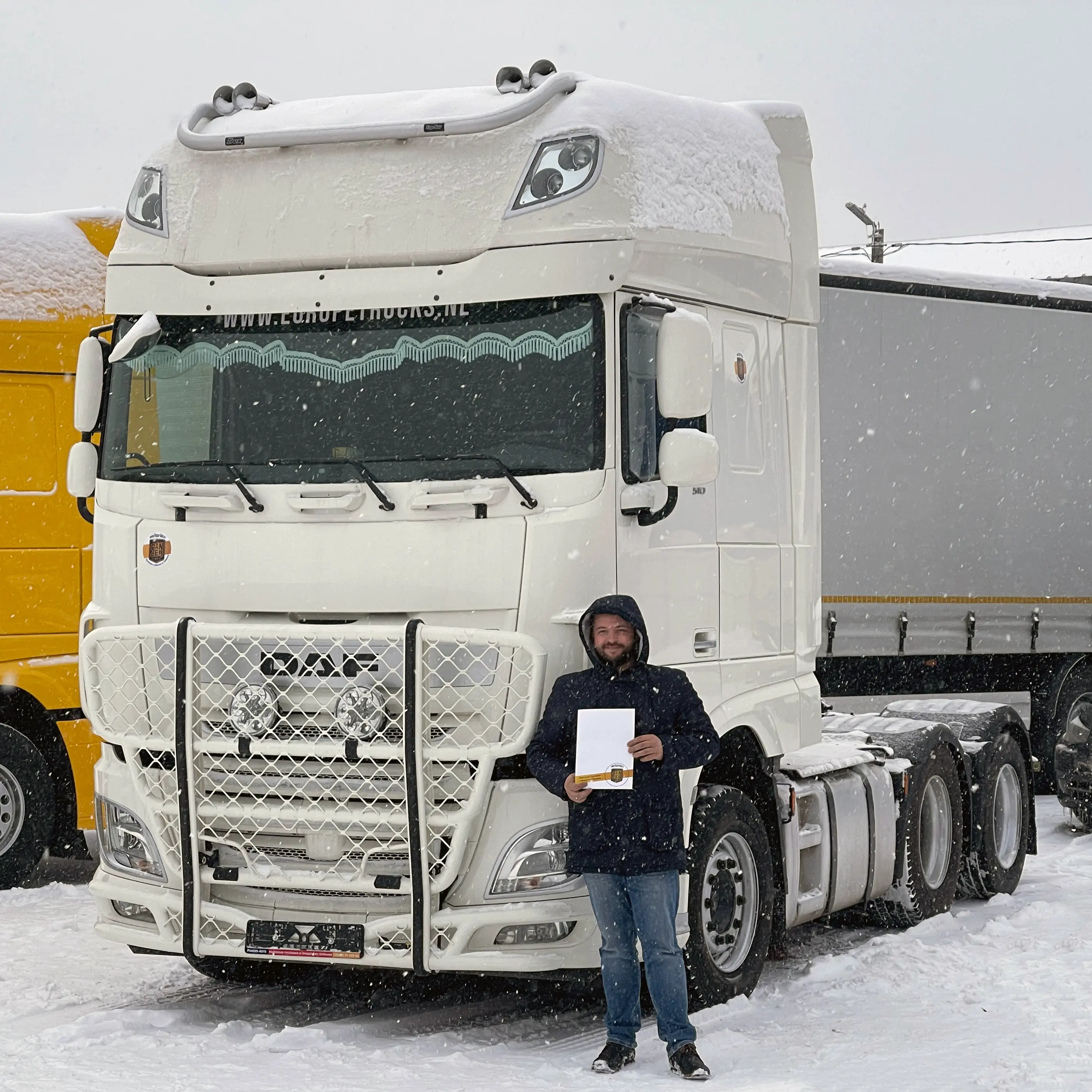 Фотография покупателя DAF XF 510 6x2 тягач, Ростовская область - регион отгрузки