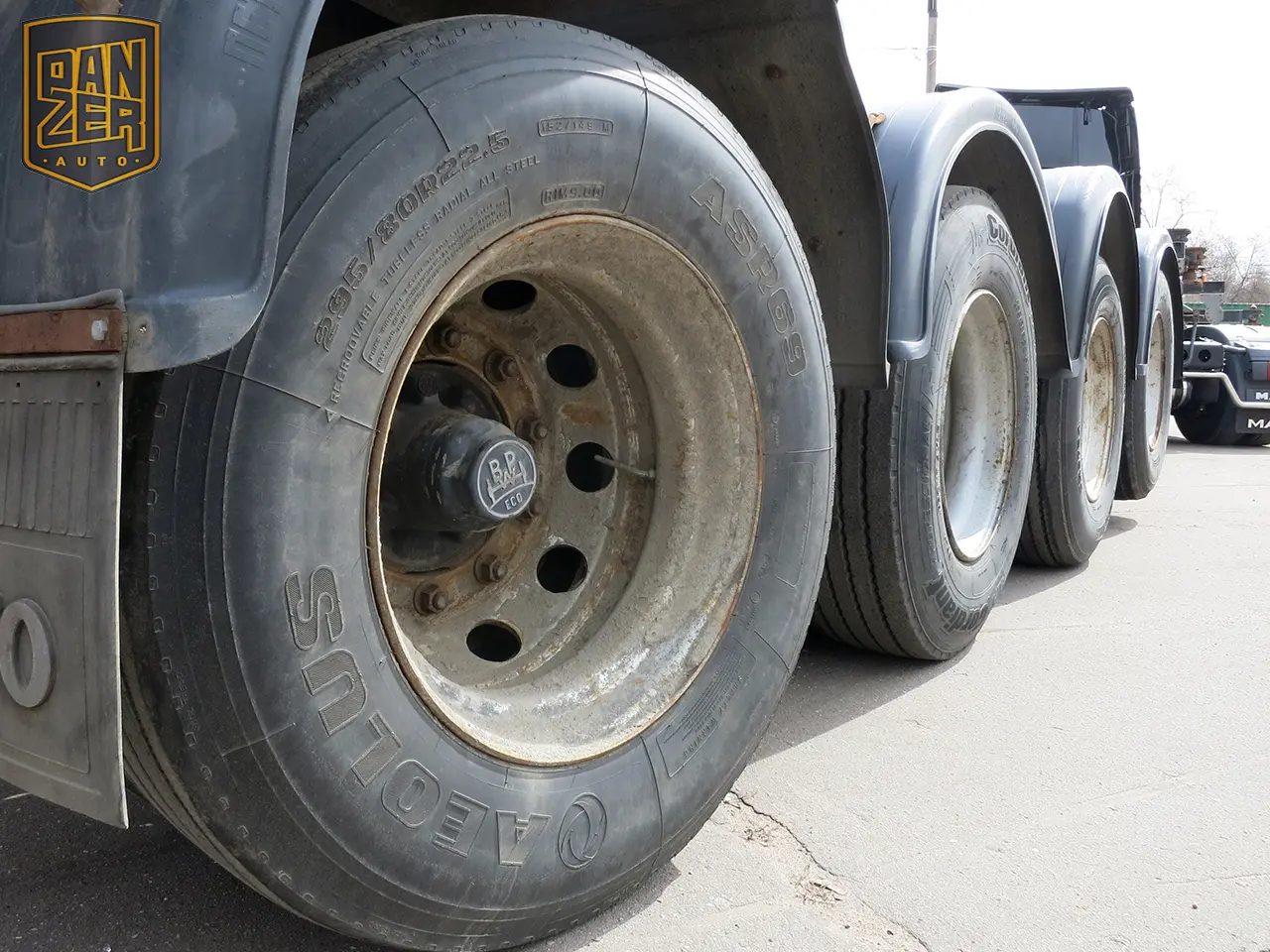 Полуприцеп контейнеровоз, 4 оси, Meusburger SW-480, 2012 год - фото 5