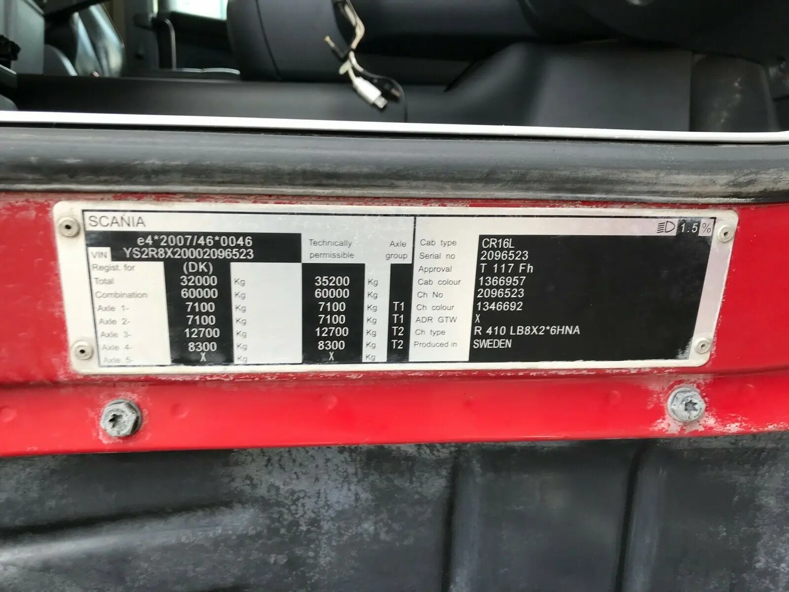 Мультилифт ломовоз Scania R 410, 8х2, 2014 год, манипулятор Hiab - фото 19