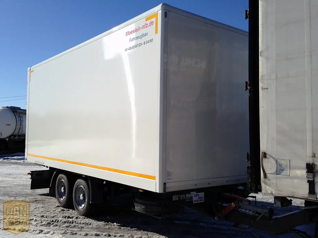 Tang ZP 107, прицеп-тандем 38м3 фургон, сквозная загрузка, верхний зацеп, регулируемое по высоте дышло - фото 9