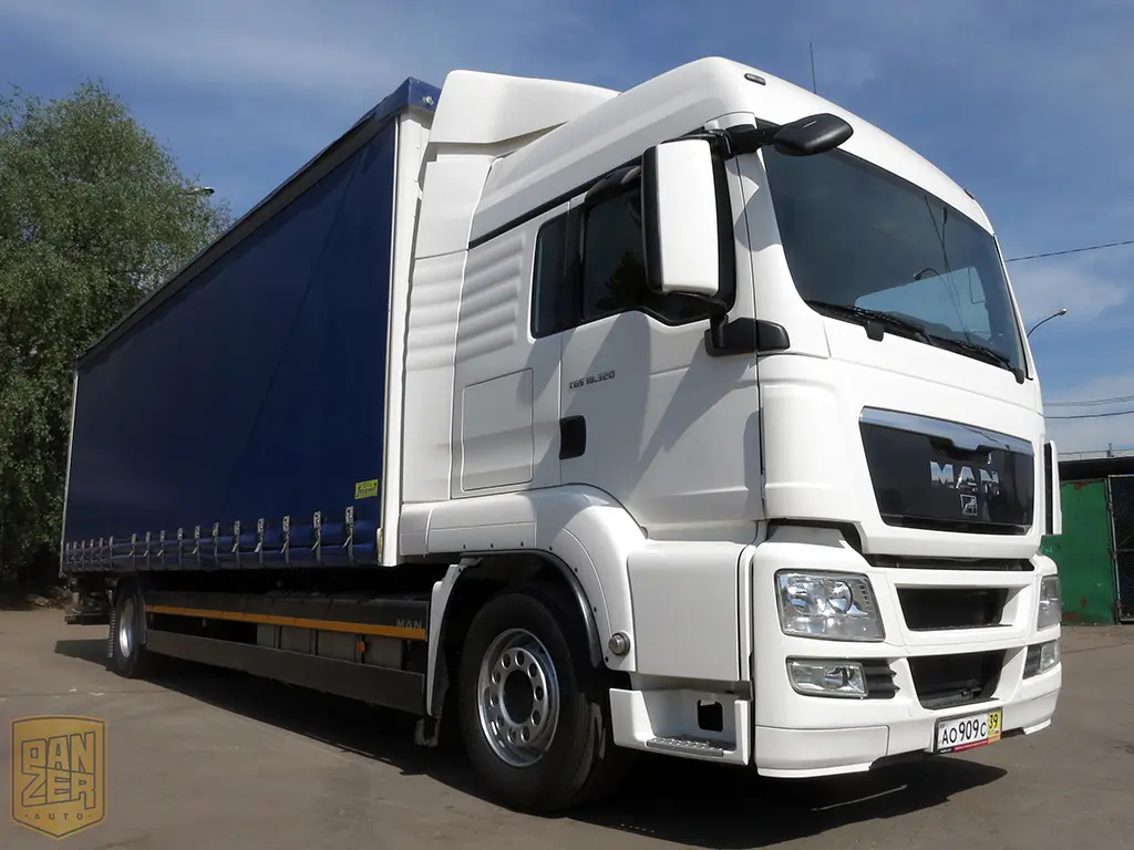 MAN TGS 18.320,  штора 60м3, 10 тонник, 22 палеты, состояние нового - фото 8