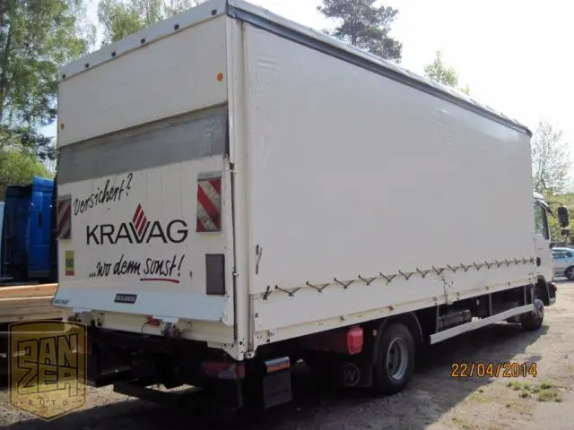 MAN TGL 12.220, штора-борт 44м3, все загрузки, гидролифт - фото 7