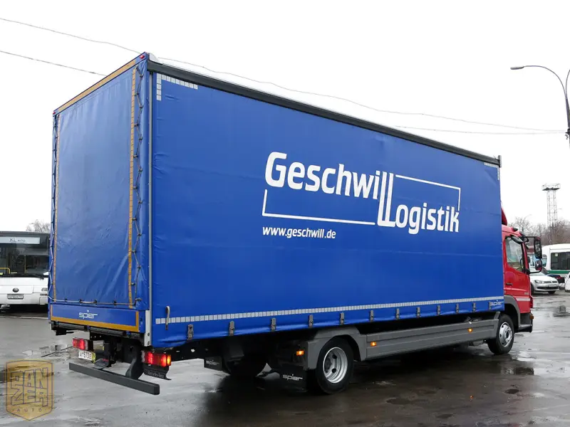 Грузовик тентованный Mercedes Atego 824, 2012 год | photo 1