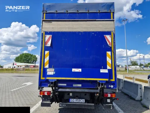 Mercedes Atego 1224, 2014 год, шторный кузов 47 кубов с гидробортом, 18 паллет - фото 8