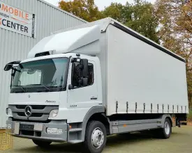 Грузовик тентованный Mercedes Atego 1224, 2013 год | photo 0
