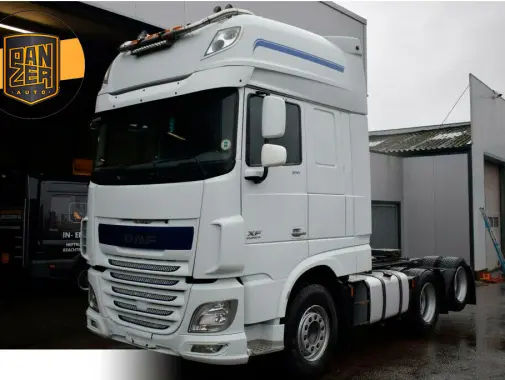 Тягач DAF XF 510, 6х2, Super Space Cab, двускатный ленивец сзади, без пробега по РФ - фото-детальных