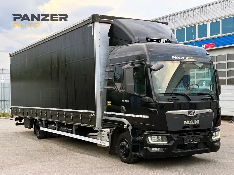 Грузовик тентованный MAN TGL 12.250, 2021 год | photo 0