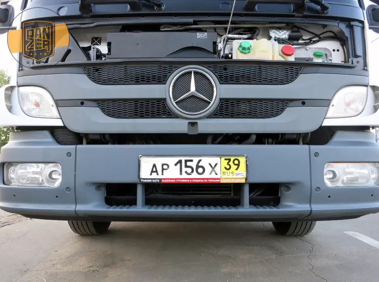 Mercedes Atego 1229L, 2013г, штора 48 кубов, ворота - фото 19