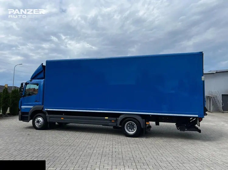 Грузовик Mercedes Atego 1224, 2020 год, фургон промтоварный м3 с гидробортом - фото 12